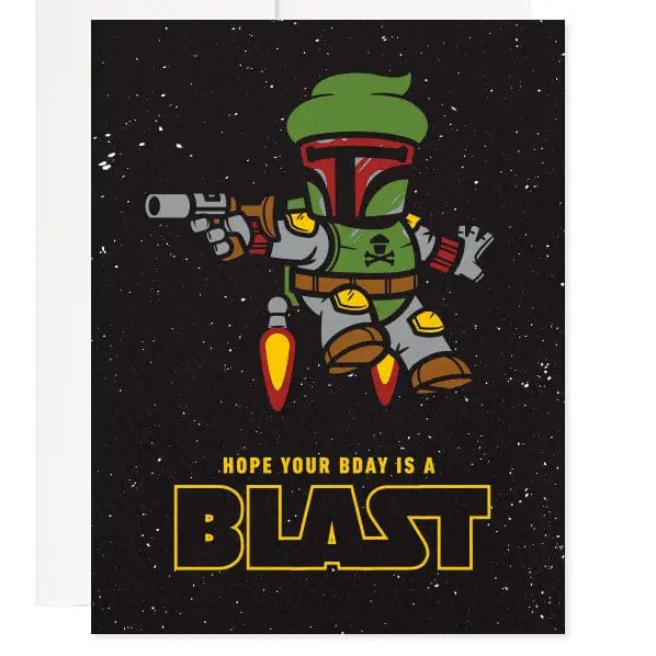 Johnny Cupcakes Card Boba Blast Birthday Card