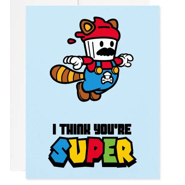 Johnny Cupcakes Card I Think You're Super Card