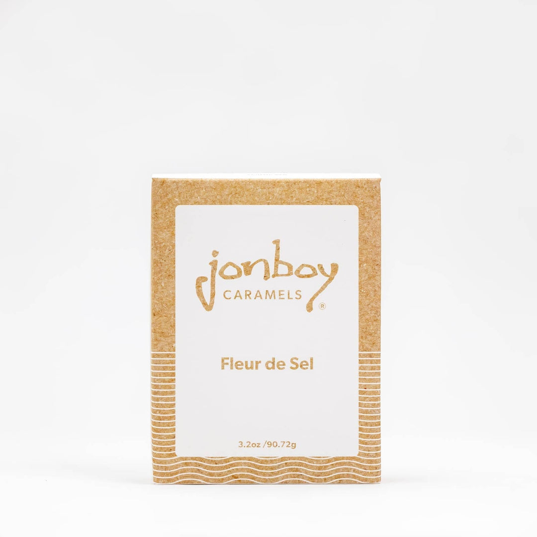 Jonboy Caramels Treats Fleur de Sel Caramels - 3.2 oz. Box