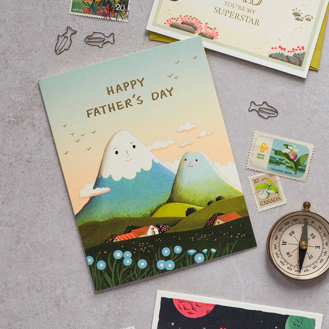 JooJoo Paper Cards Mountain Dad - Father's Day Greeting Card