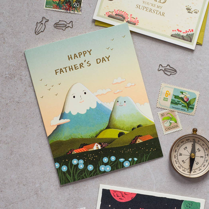 JooJoo Paper Cards Mountain Dad - Father's Day Greeting Card