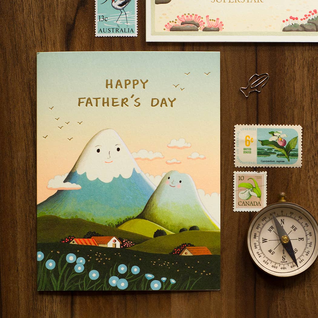 JooJoo Paper Cards Mountain Dad - Father's Day Greeting Card