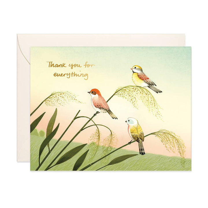 JooJoo Paper Cards Thank You for Everything Greeting Card
