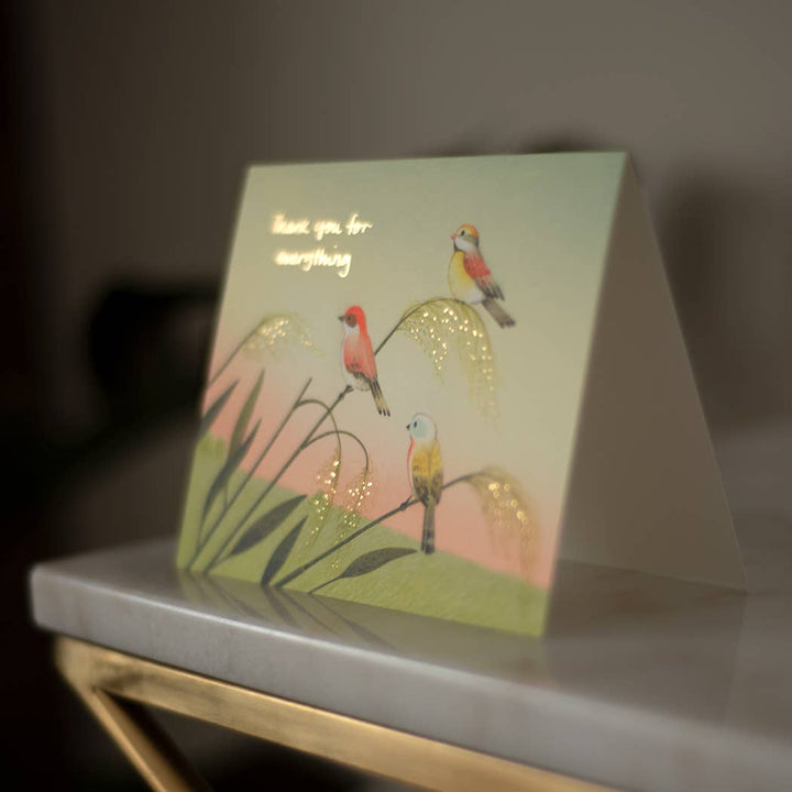 JooJoo Paper Cards Thank You for Everything Greeting Card