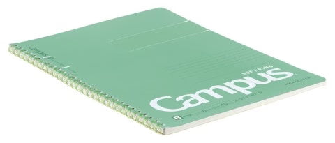 JPT America Paper Campus Soft Ring Notebook - B5 6mm Dotted Line, Green