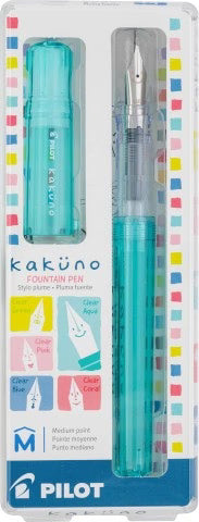 JPT America Paper Kakuno Fountain Pen - Aqua