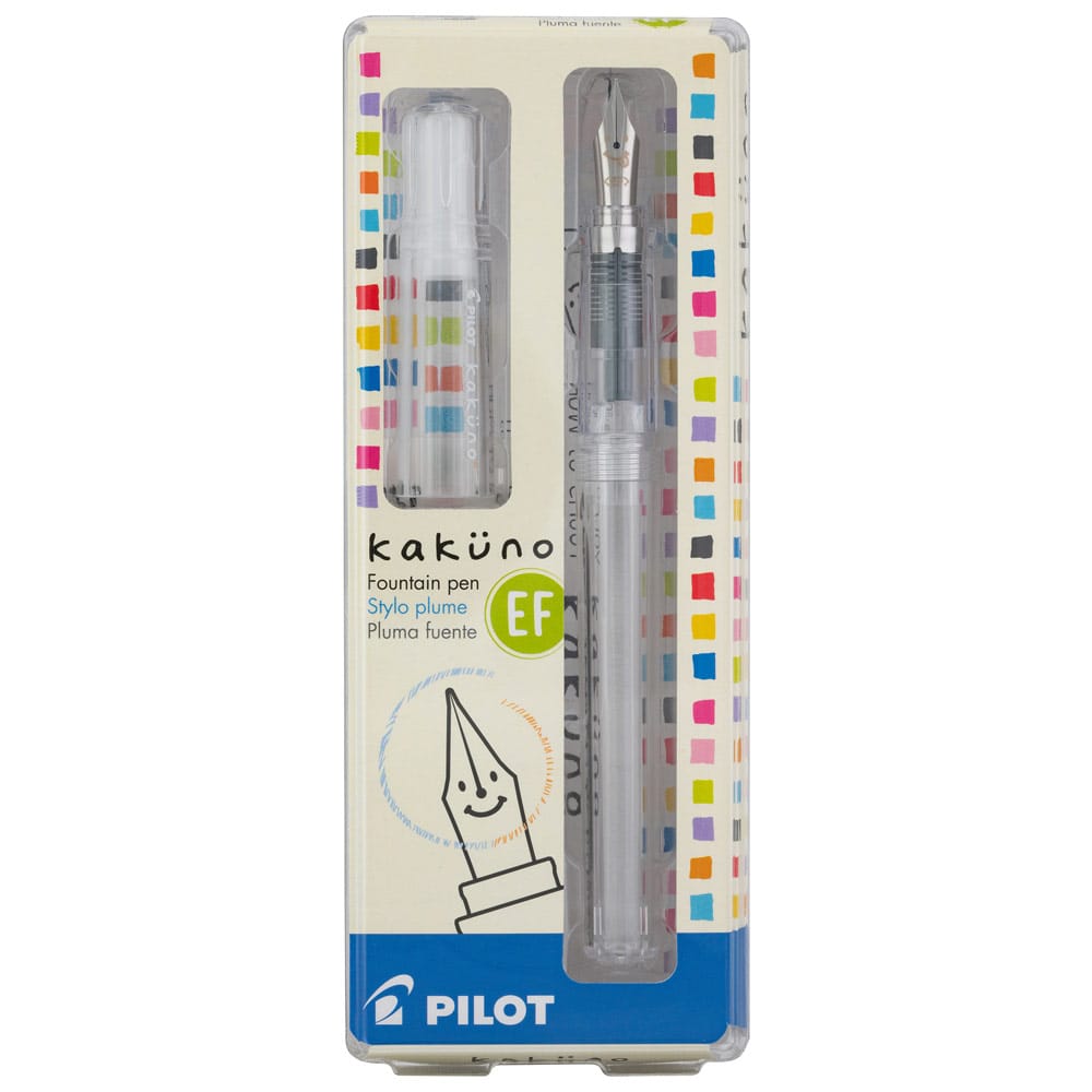 JPT America Paper Kakuno Fountain Pen - Clear