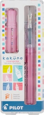 JPT America Paper Kakuno Fountain Pen Fine Nib - Pink