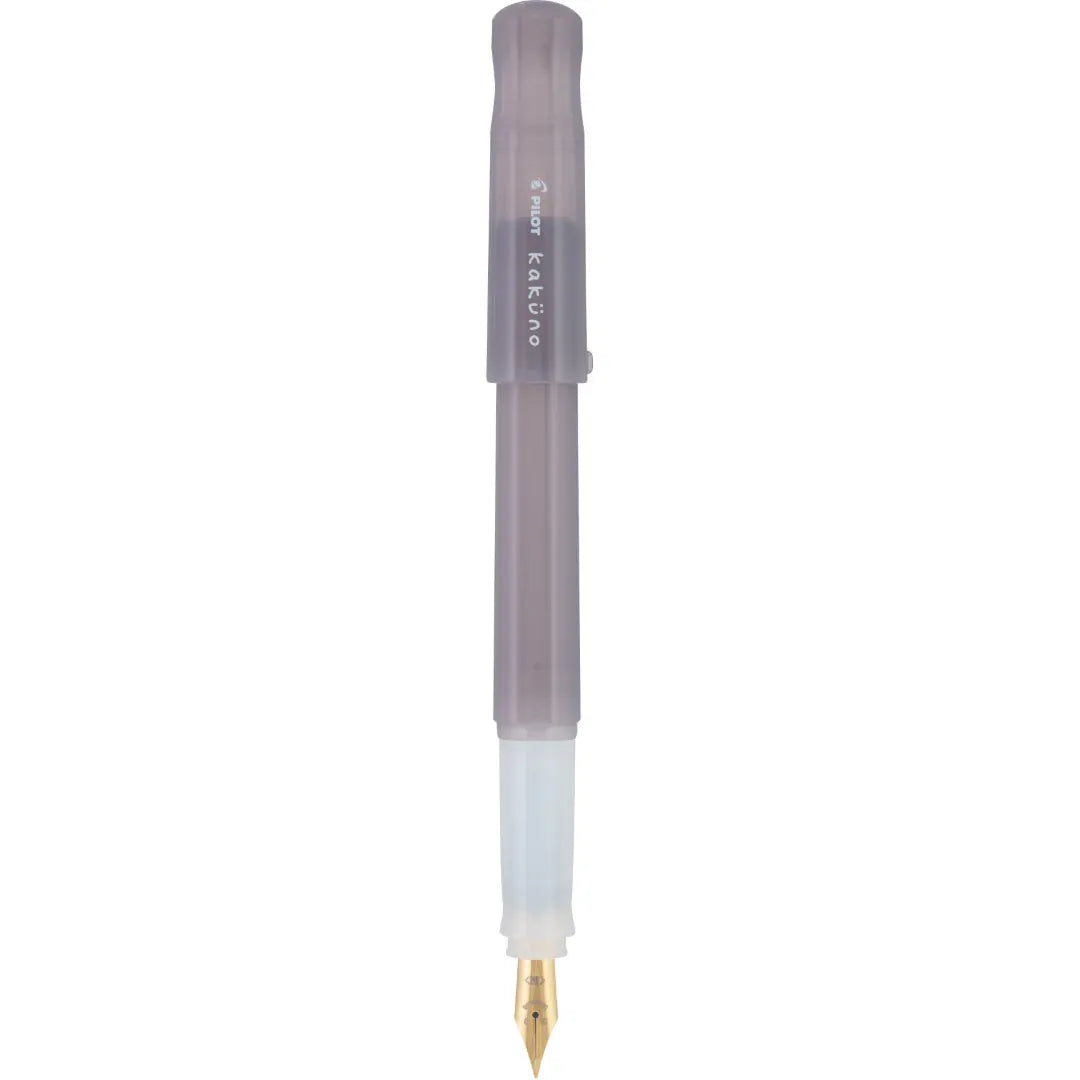 JPT America Paper Kakuno Fountain Pen Madoromi, Grey with Gold Nib