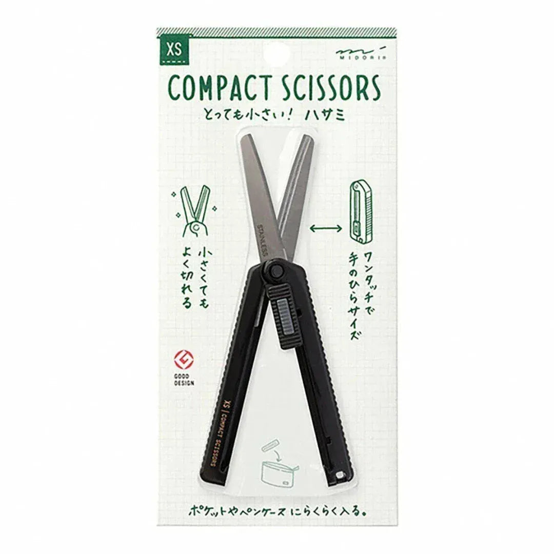 JPT America Paper Midori xs Compact Scissors Black