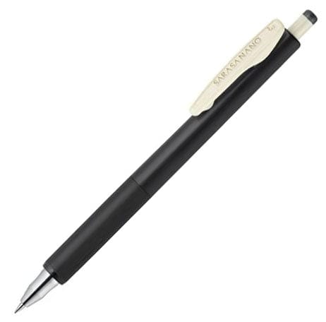JPT America Pen Sarasa Nano 0.3mm Sepia Black