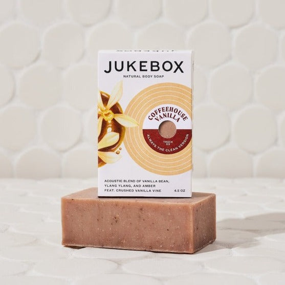 Jukebox Hand Soap Coffeehouse Vanilla - Jukebox Bar Soap