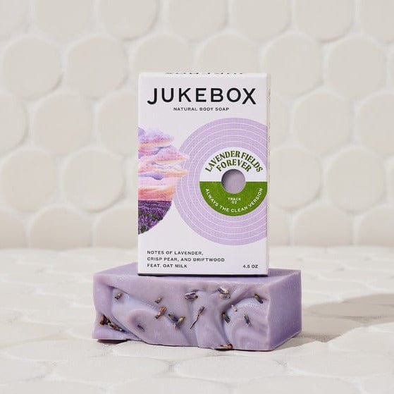 Jukebox Hand Soap Lavender Fields Forever - Jukebox Bar Soap