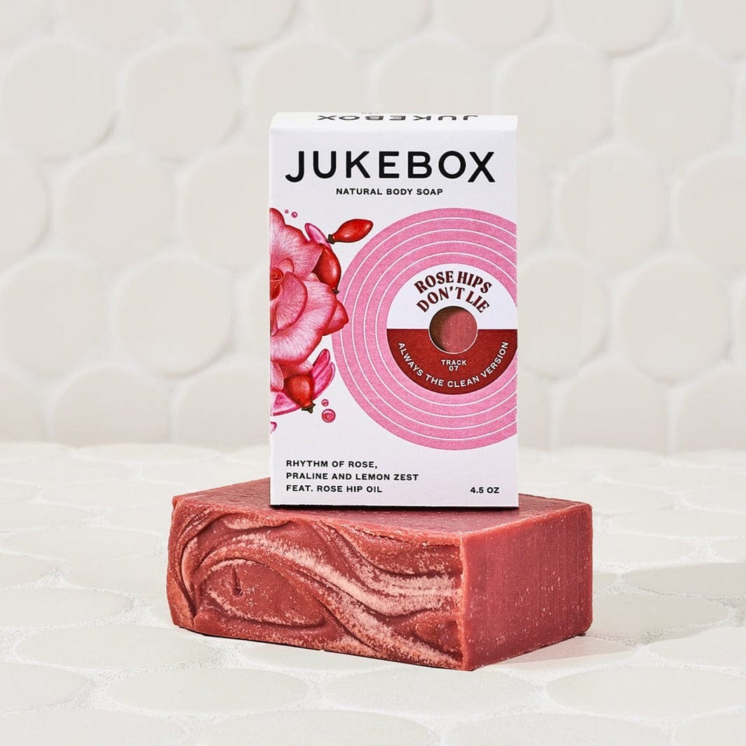 Jukebox Hand Soap Rose Hips Don't Lie - Jukebox Bar Soap