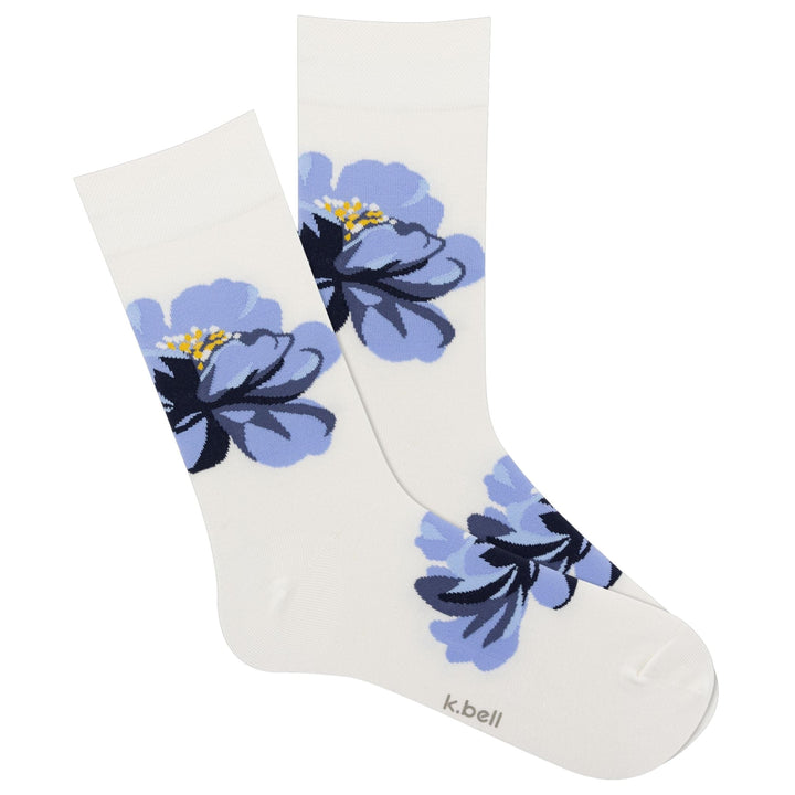 K. Bell Fashion Women's The Big Bloom Crew Socks