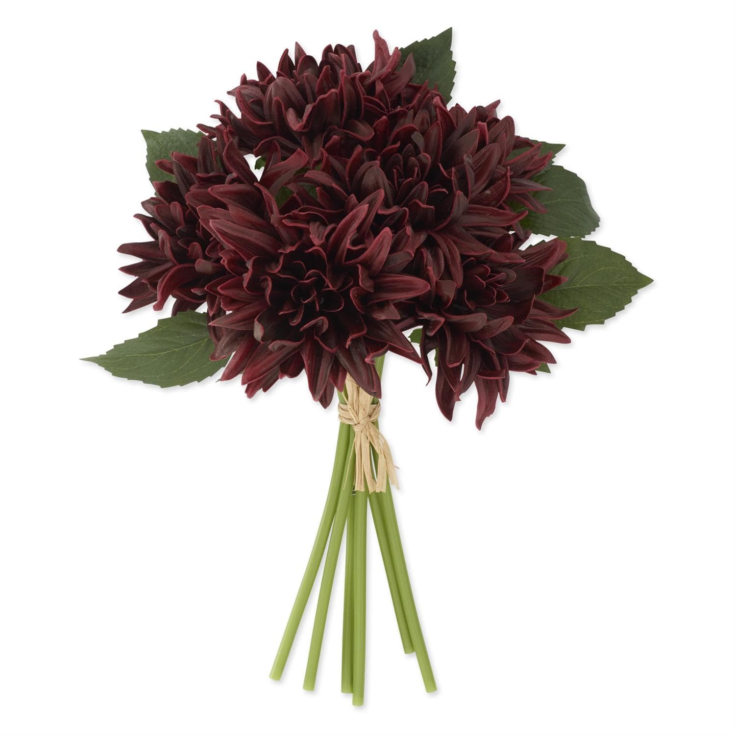 K&K Interiors Home Burgundy Dahlia Bundle
