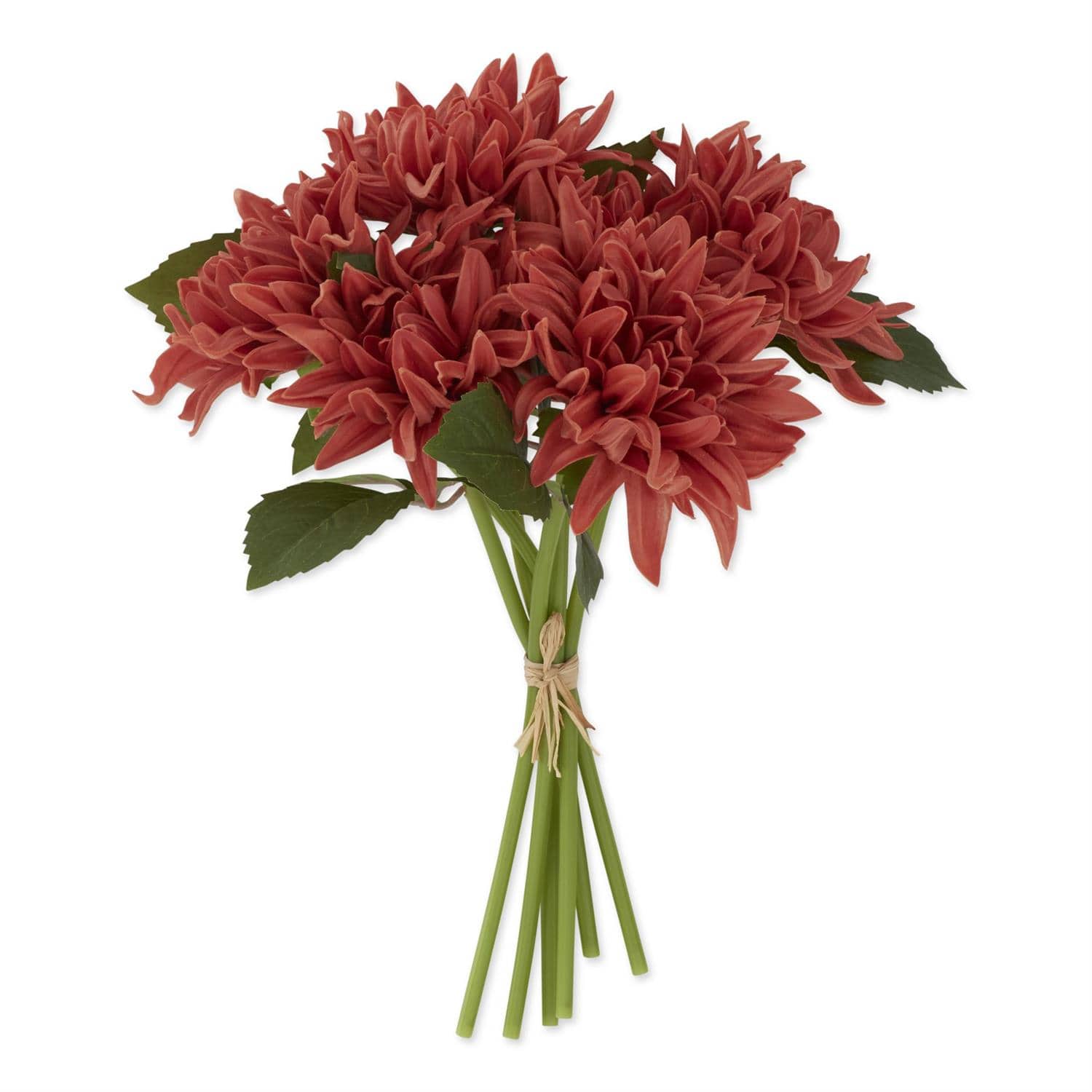 K&K Interiors Home Dark Orange Dahlia Bundle