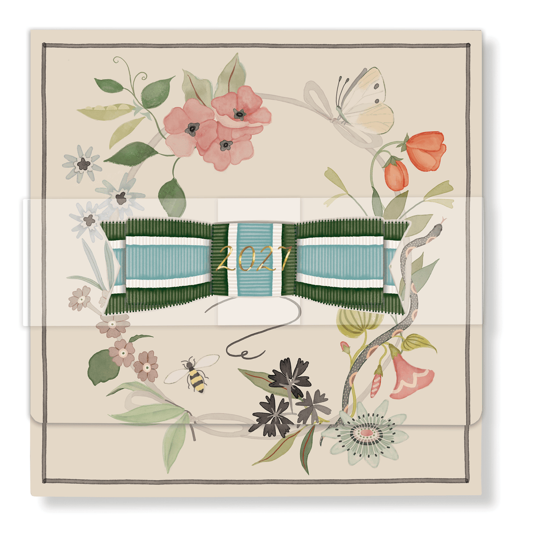 Karen Adams Designs paper 2027 Classic Desk Calendar Refill