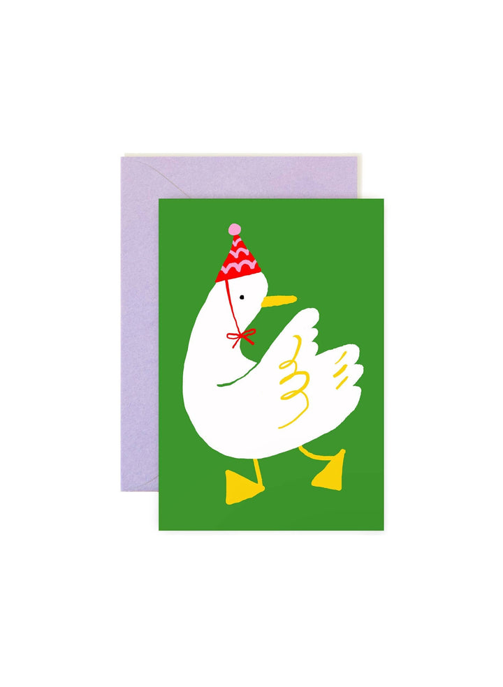 Karen Schipper Card Party Duck - Mini Note