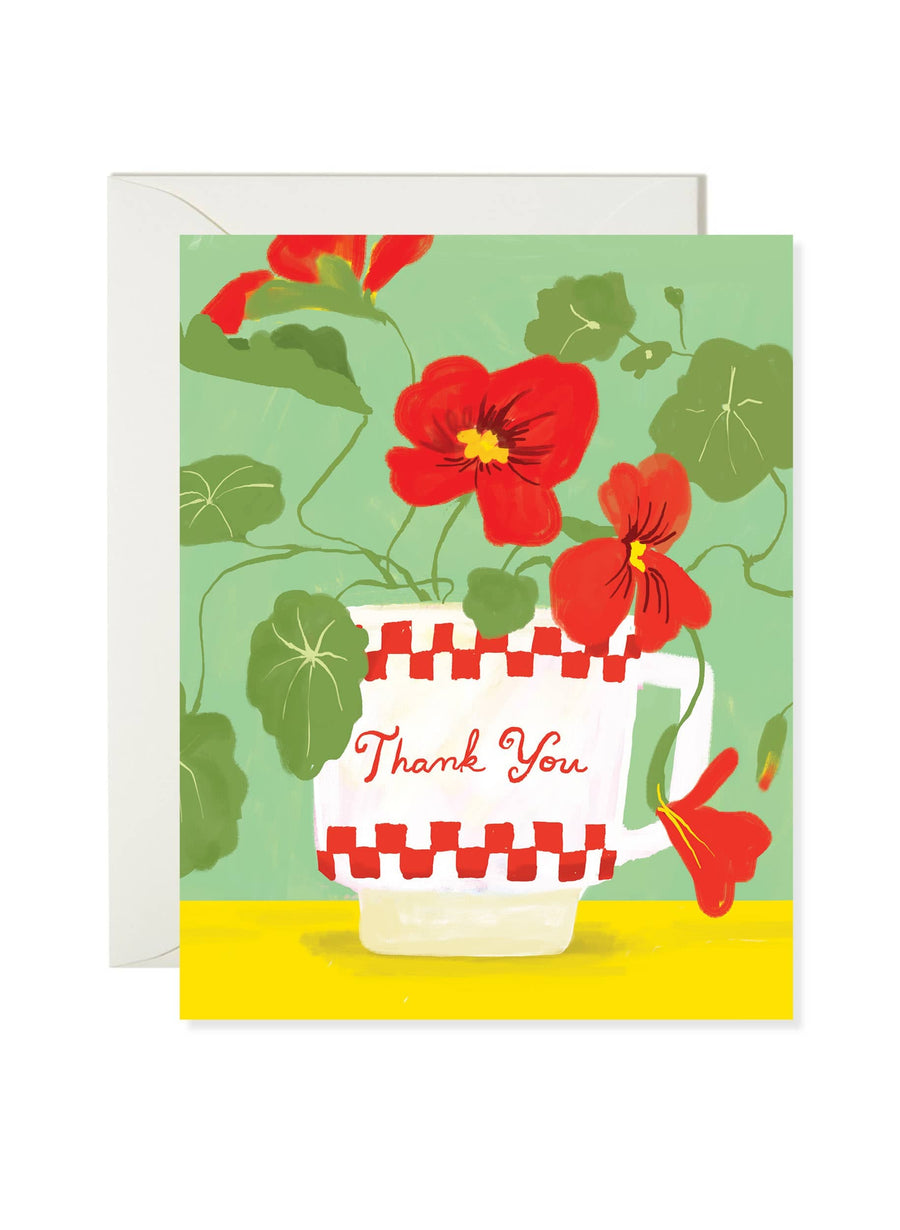 Karen Schipper Card Timeless Floral Thank You Card