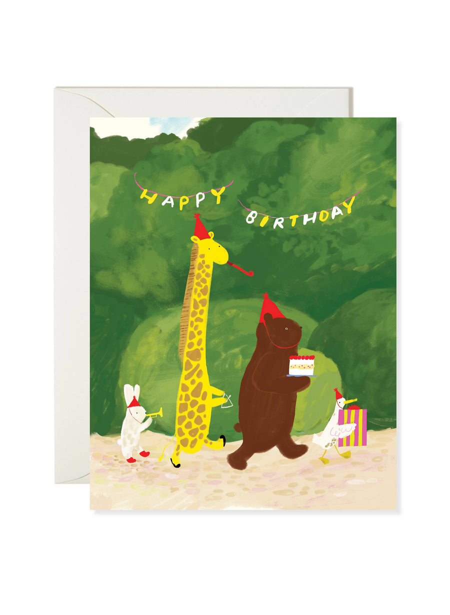 Karen Schipper Cards Birthday Parade Card