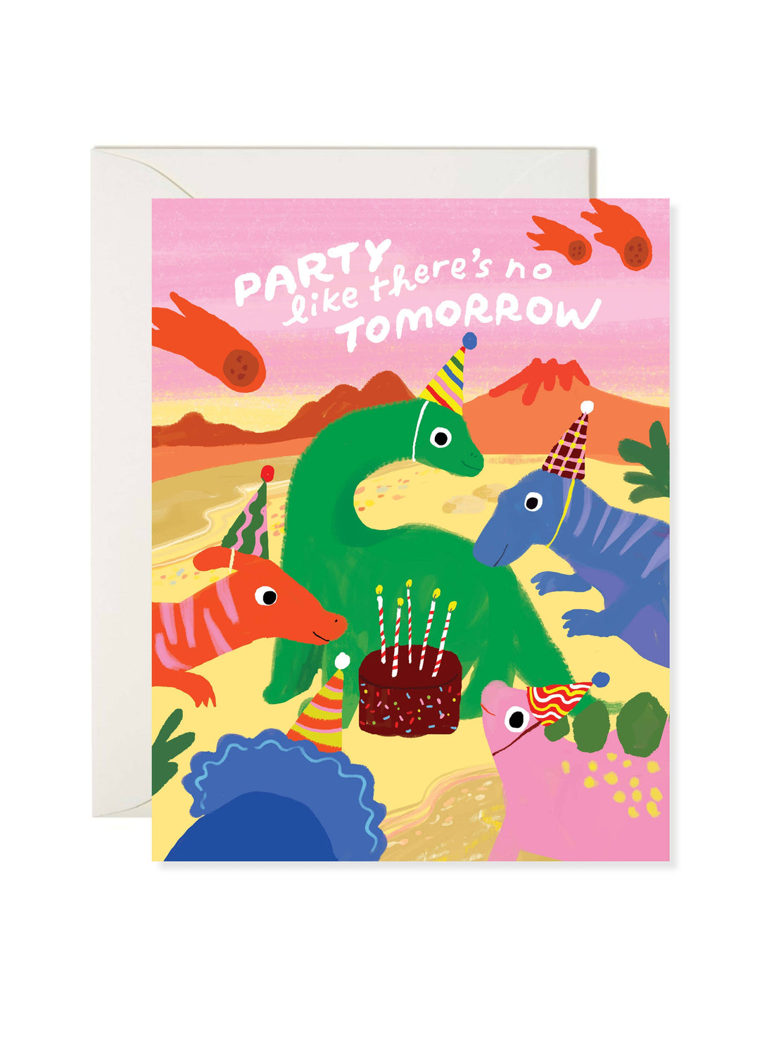 Karen Schipper Cards Dinosaur Birthday Greeting Card – Funny Birthday Card