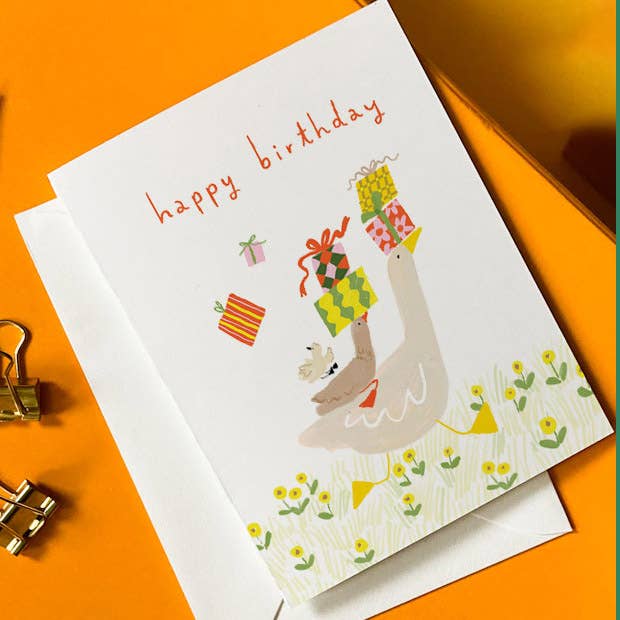 Karen Schipper Cards Duck Delivery Birthday - Cute Duck Birthday Card