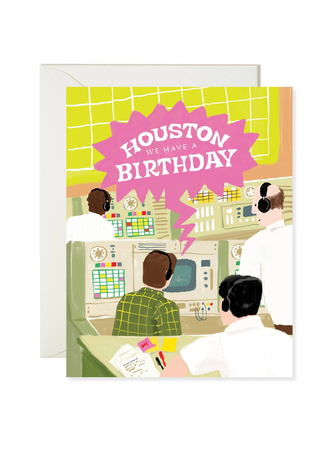 Karen Schipper Cards Houston, We Have a Birthday – Funny Space Birthday Card