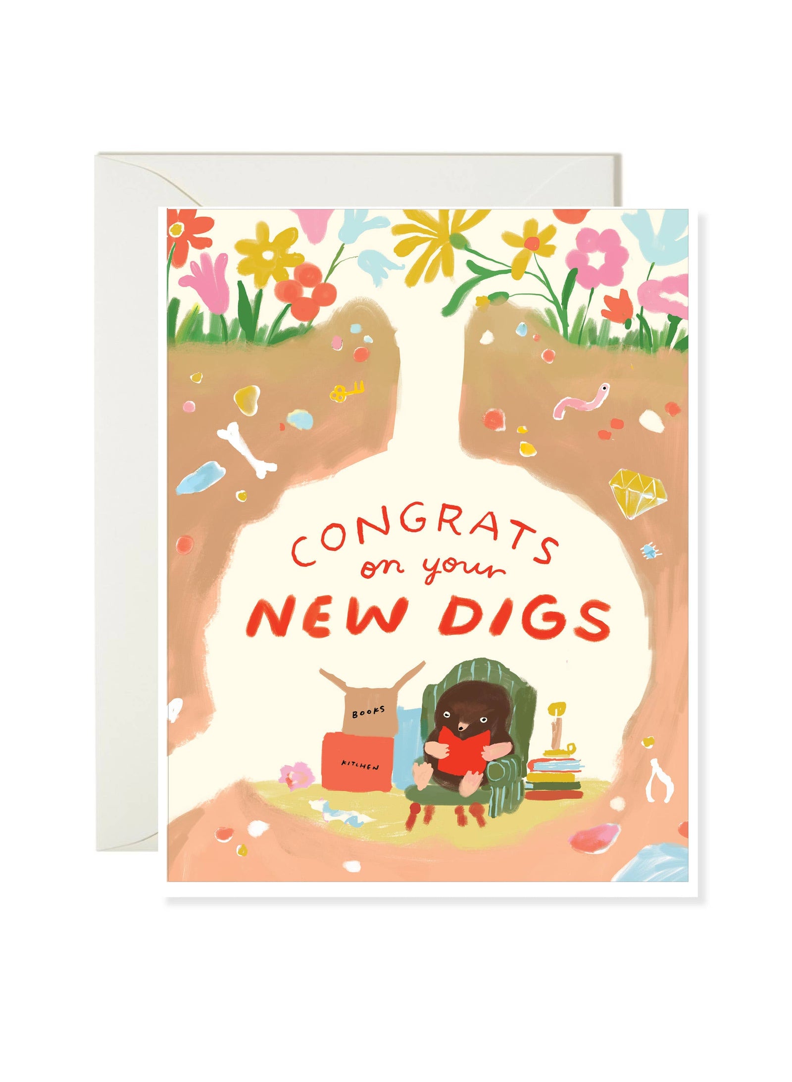 Karen Schipper Cards New Digs Congrats Card