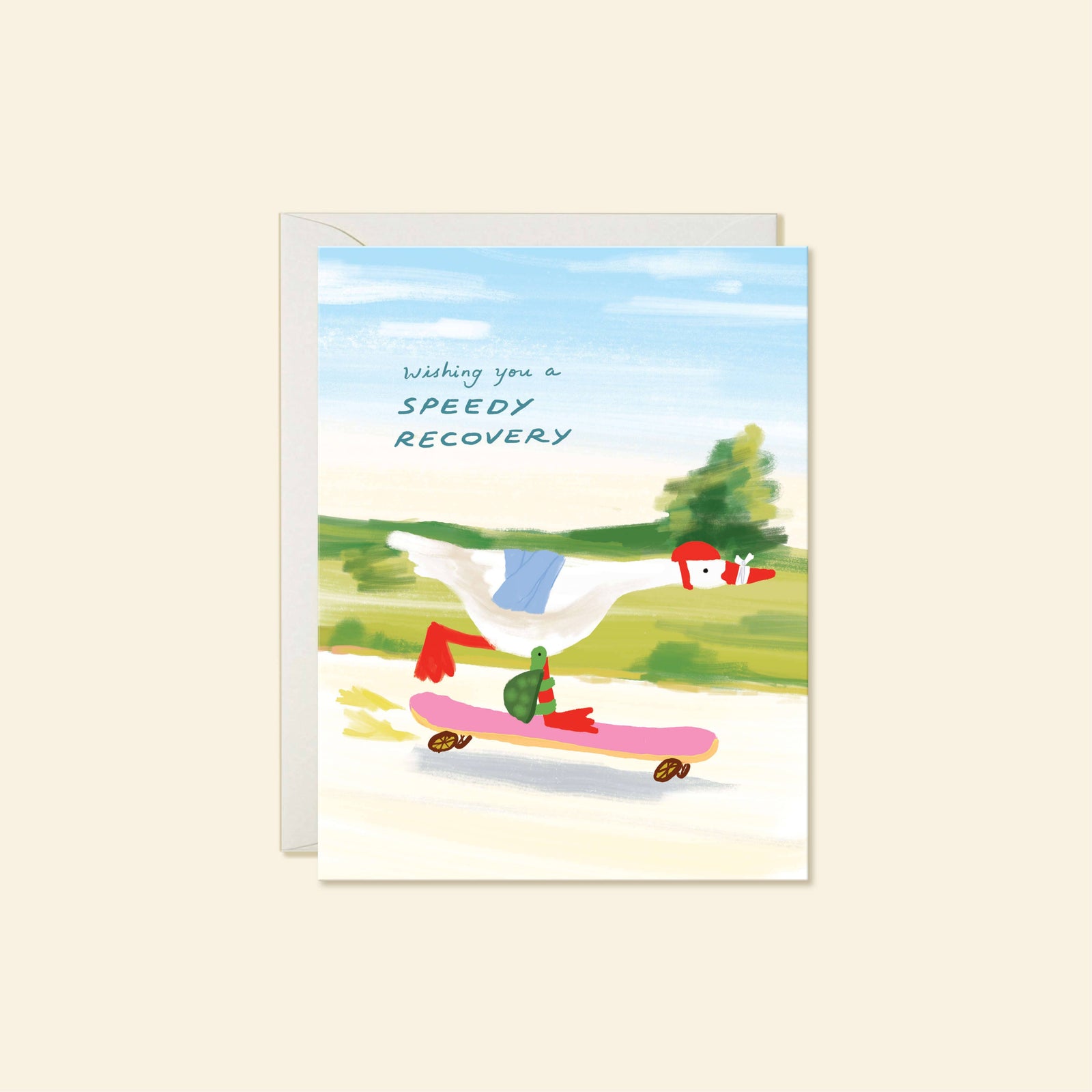 Karen Schipper Cards Speedy Recovery – Get Well Encouragement Greeting Card
