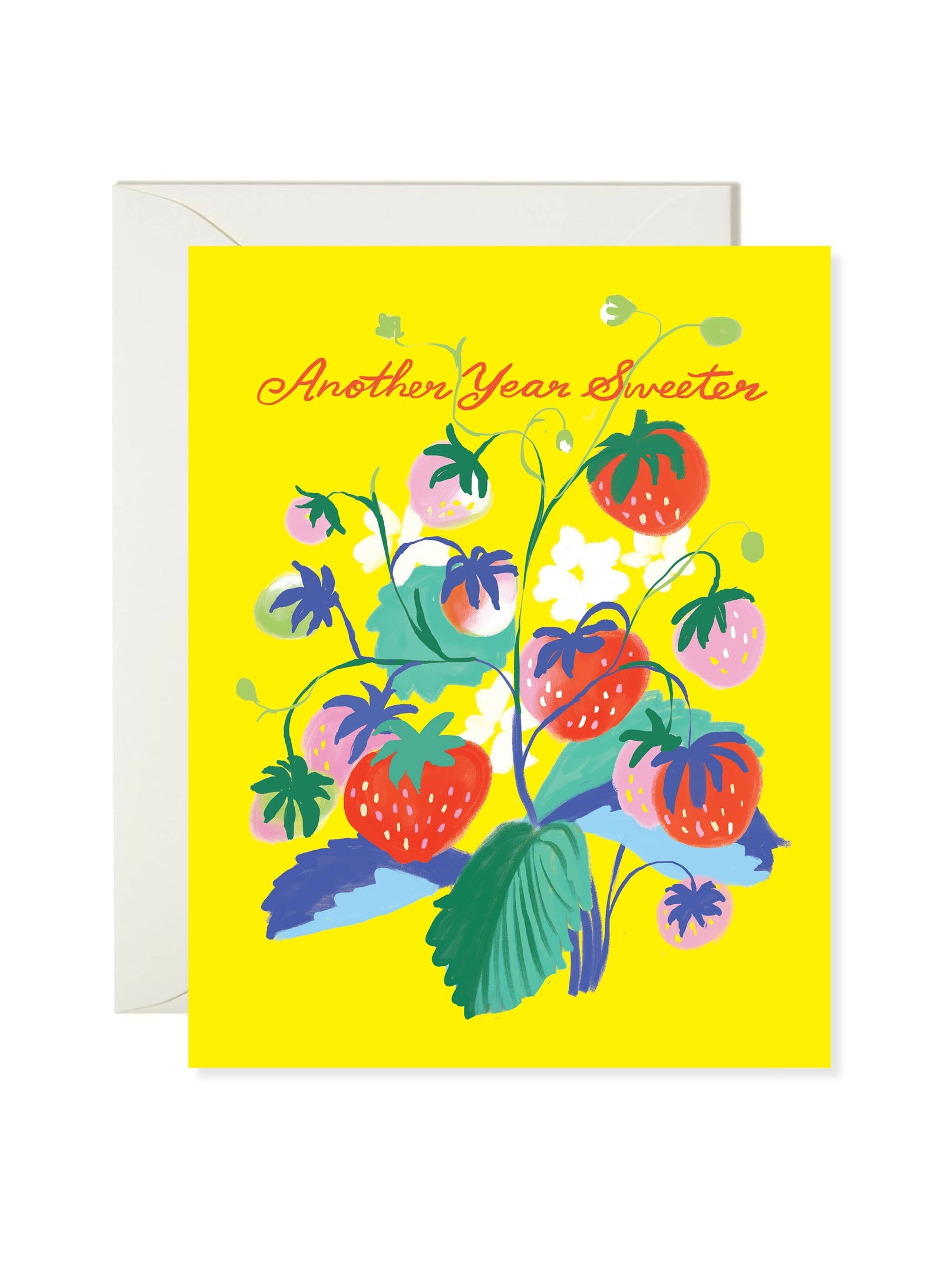 Karen Schipper Cards Strawberry Birthday Card