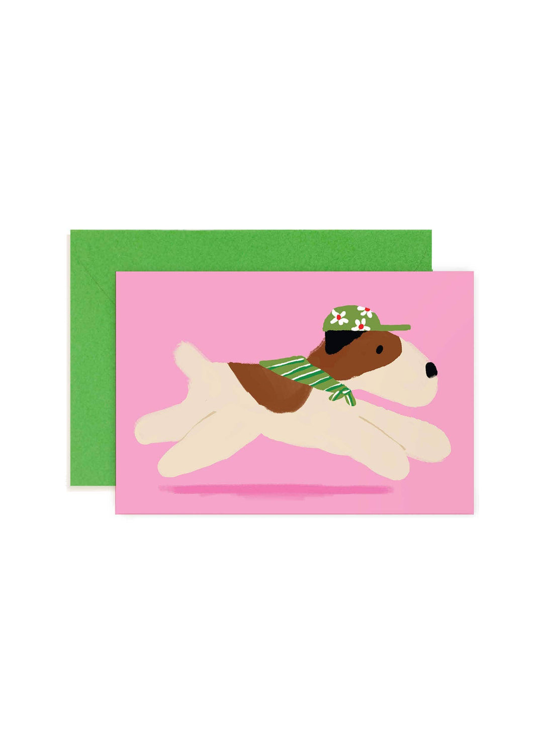 Karen Schipper Cards Terrier Scout Dog Mini Note Card