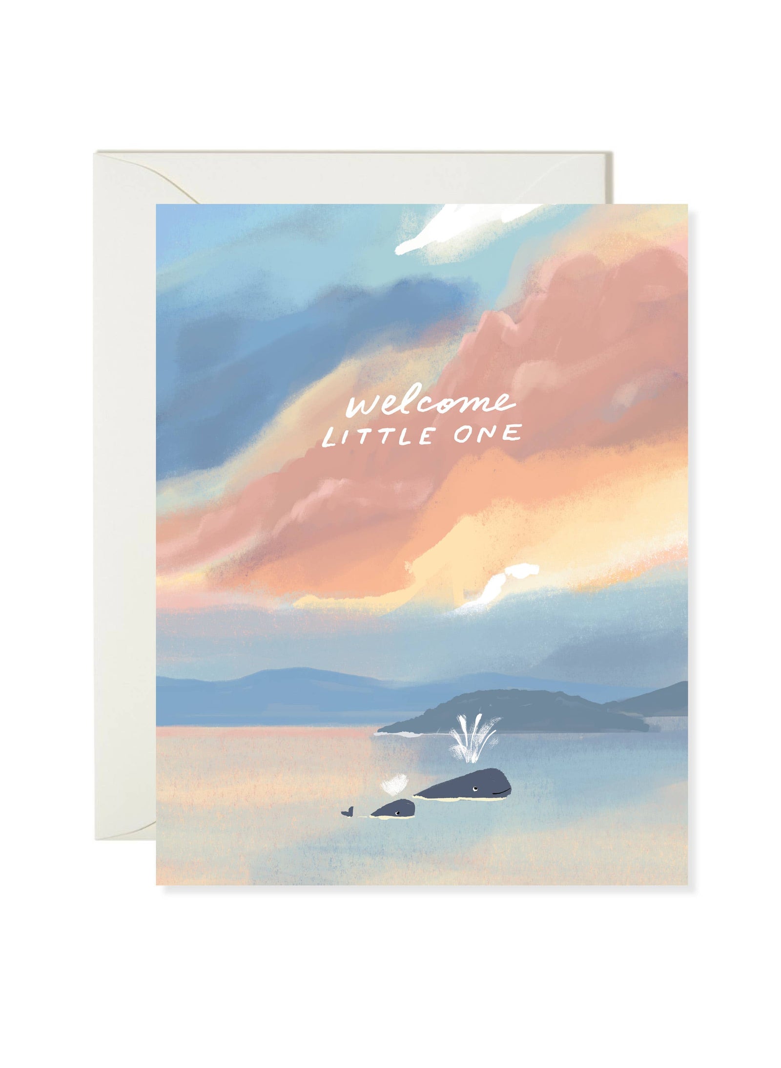 Karen Schipper Cards Whale Baby Card