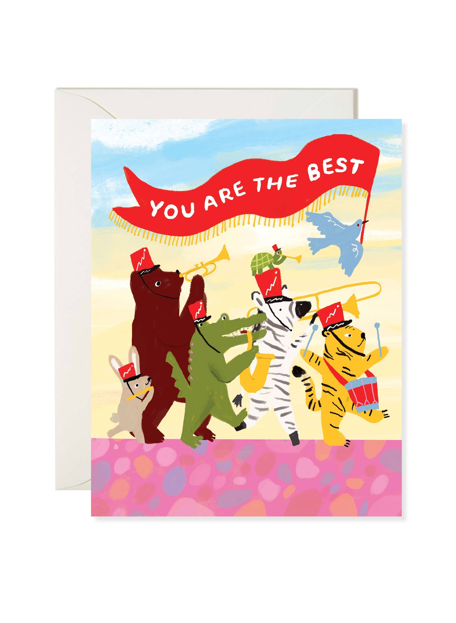 Karen Schipper Cards You’re The Best Parade Greeting Card – Encouragement Card