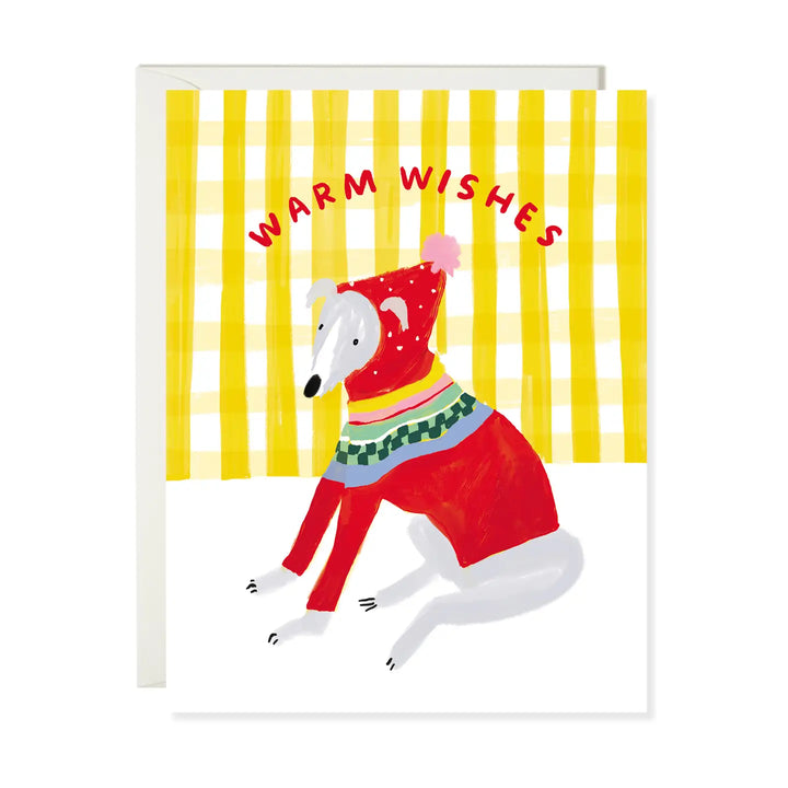 Karen Schipper Holiday Warm Whippet Holiday Card Boxed Set
