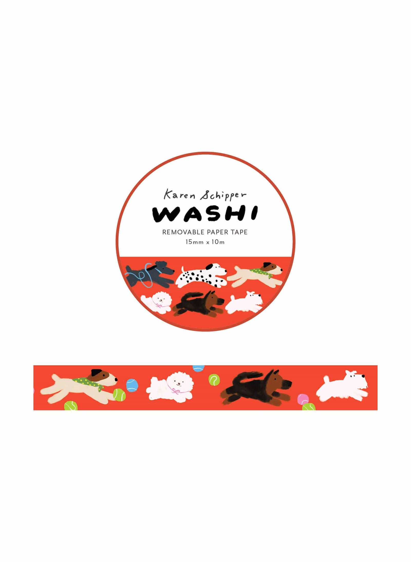 Karen Schipper Paper Dogs Washi Tape
