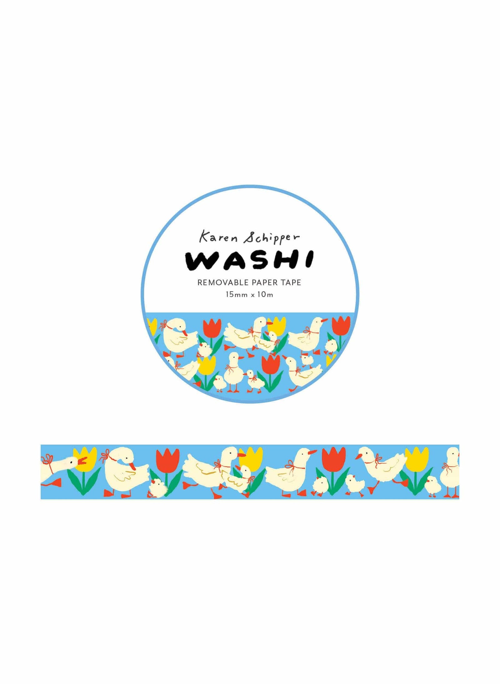 Karen Schipper Paper Duck & Tulip Washi Tape