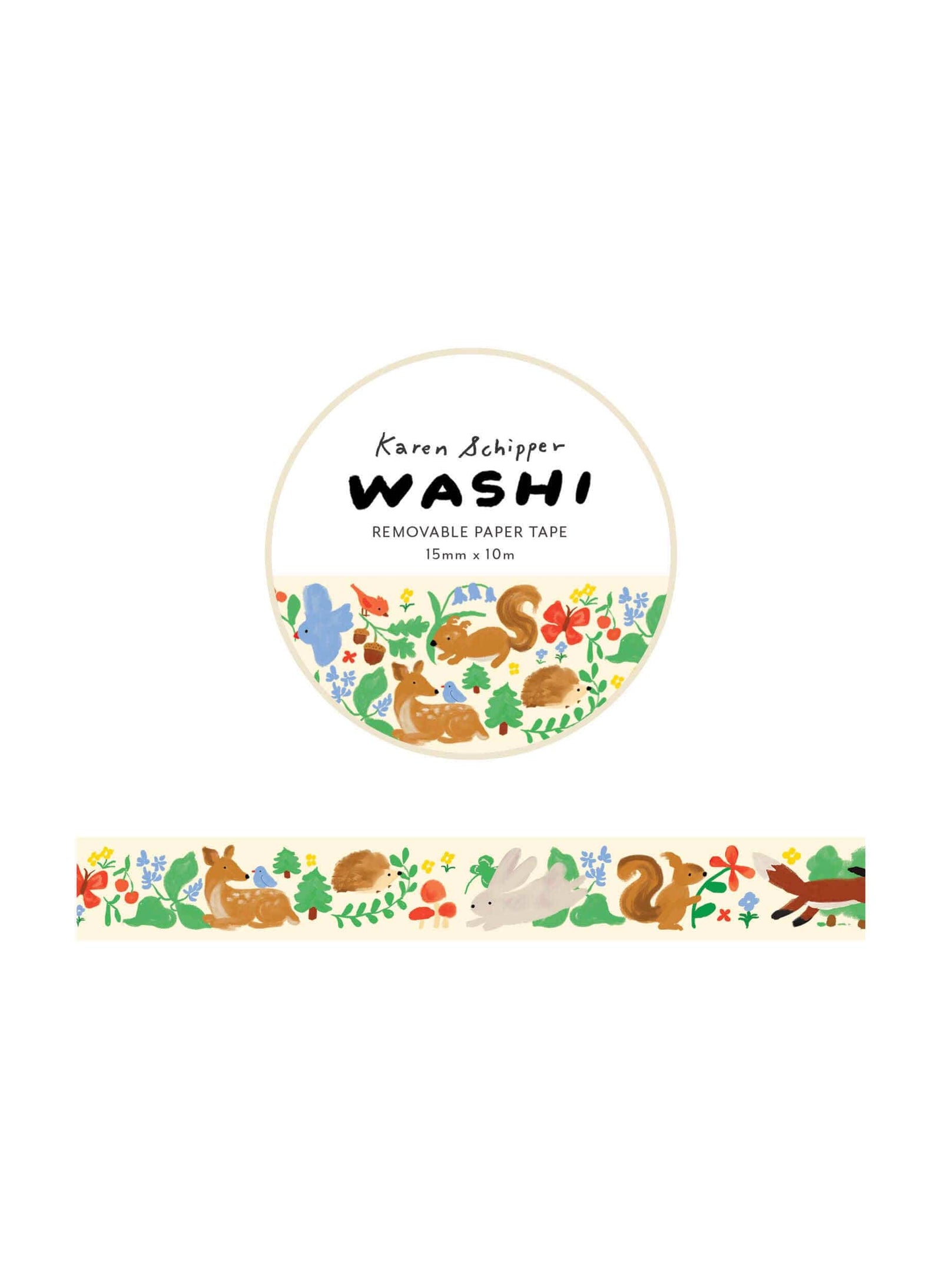 Karen Schipper Paper Woodland Washi Tape