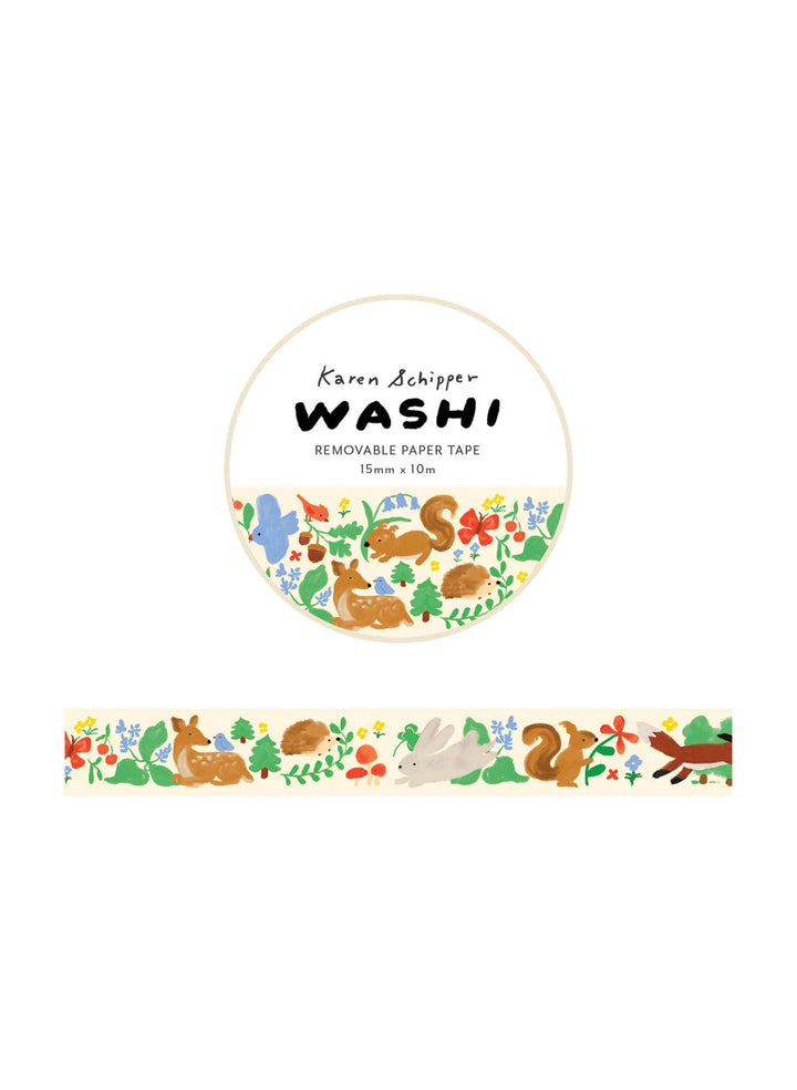 Karen Schipper Paper Woodland Washi Tape
