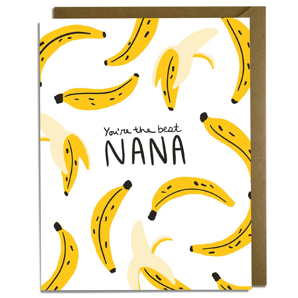 Kat French Design Card Best Nana Mother's Day Card