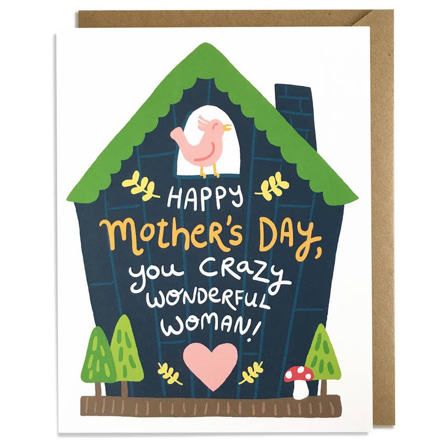 Kat French Design Card Crazy Wonderful Mother