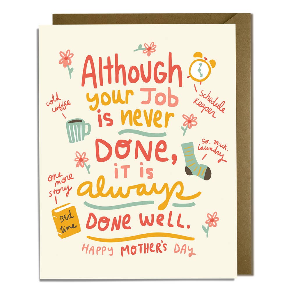 Kat French Design Cards Done Well Mother's Day Card