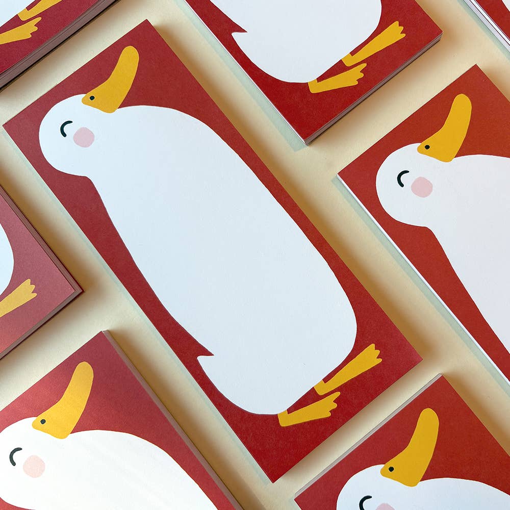 Kat French Design Cards Ducky Notepad