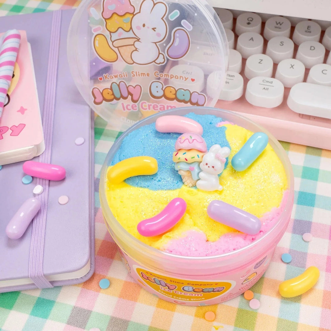 Kawaii Slime Company Gifts Jelly Bean Ice Cream Cloud Creme Slime | Kawaii Slime Company