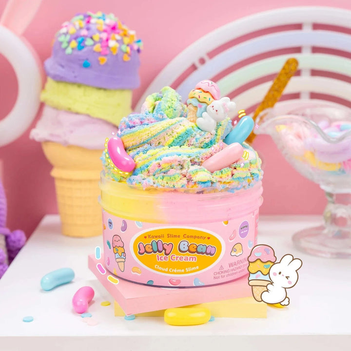 Kawaii Slime Company Gifts Jelly Bean Ice Cream Cloud Creme Slime | Kawaii Slime Company