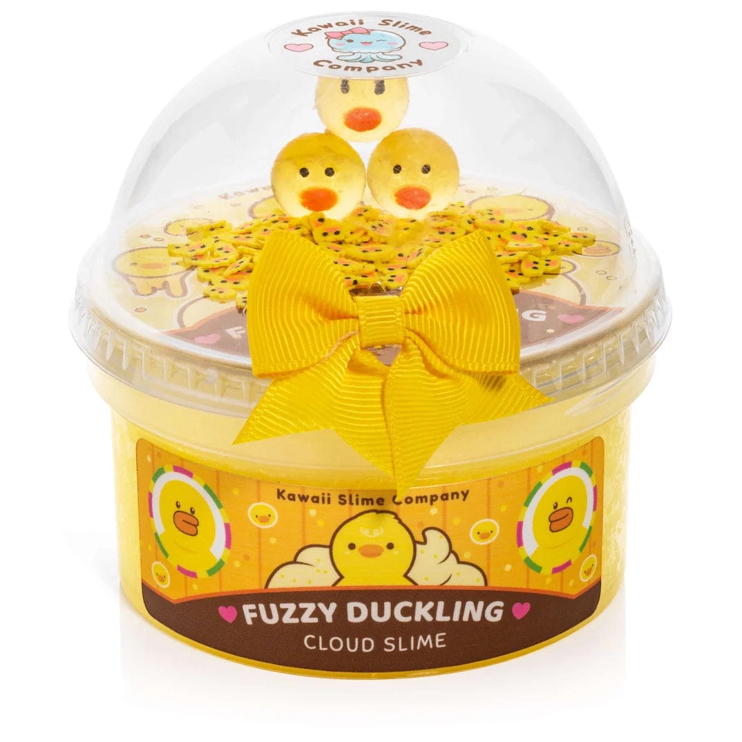 Kawaii Slime Company Sensory Toy Fuzzy Duckling Cloud Slime | Kawaii Slime Company