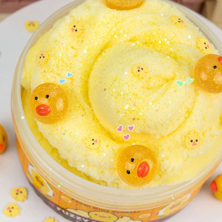 Kawaii Slime Company Sensory Toy Fuzzy Duckling Cloud Slime | Kawaii Slime Company