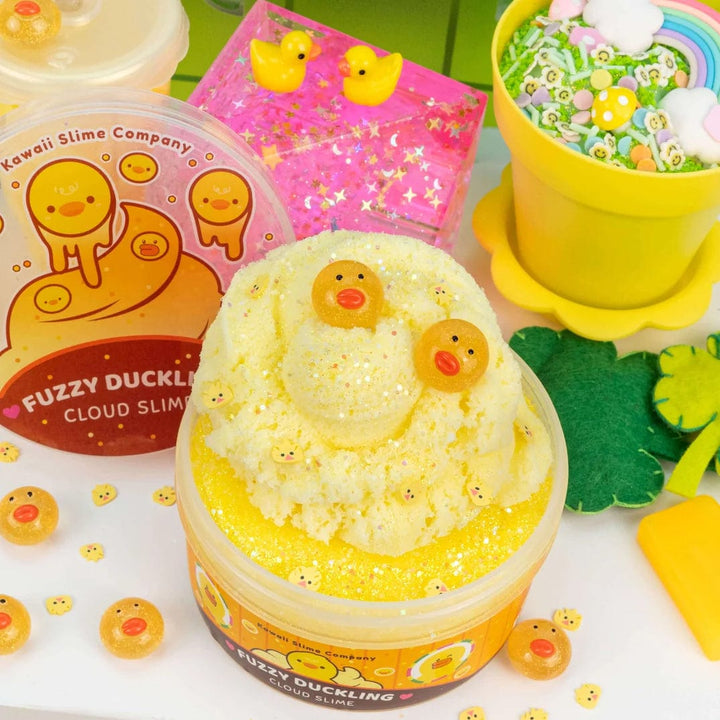 Kawaii Slime Company Sensory Toy Fuzzy Duckling Cloud Slime | Kawaii Slime Company