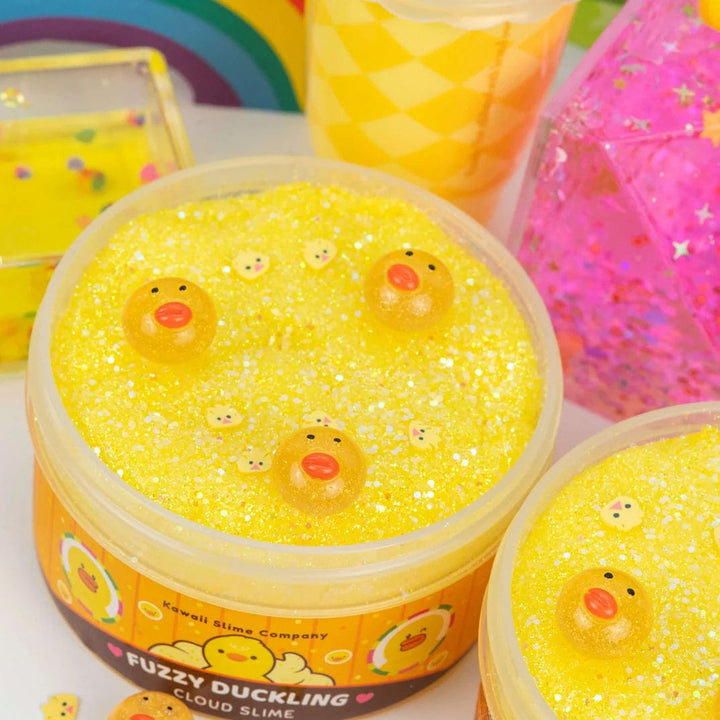 Kawaii Slime Company Sensory Toy Fuzzy Duckling Cloud Slime | Kawaii Slime Company