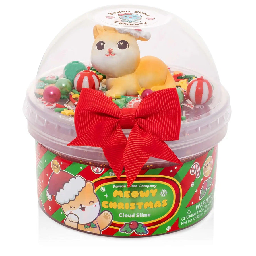 Kawaii Slime Company Sensory Toy Meowy Christmas Cloud Slime | Kawaii Slime Company